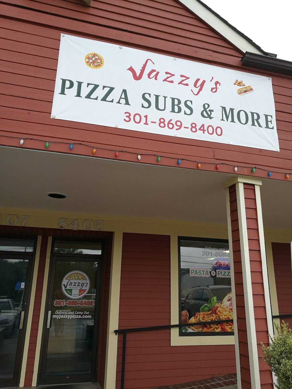 Jazzys Pizza, Subs & More | restaurant | 8405 Snouffer School Rd, Gaithersburg, MD 20879, USA | 3018698400 OR +1 301-869-8400