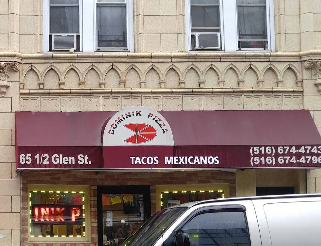 Dominik Pizza | restaurant | 65 1/2 Glen St, Glen Cove, NY 11542, USA | 5166744743 OR +1 516-674-4743