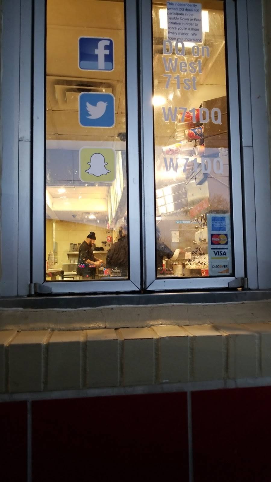 Dairy Queen Grill & Chill | restaurant | 2935 W 71st St, Indianapolis, IN 46268, USA | 3173410214 OR +1 317-341-0214