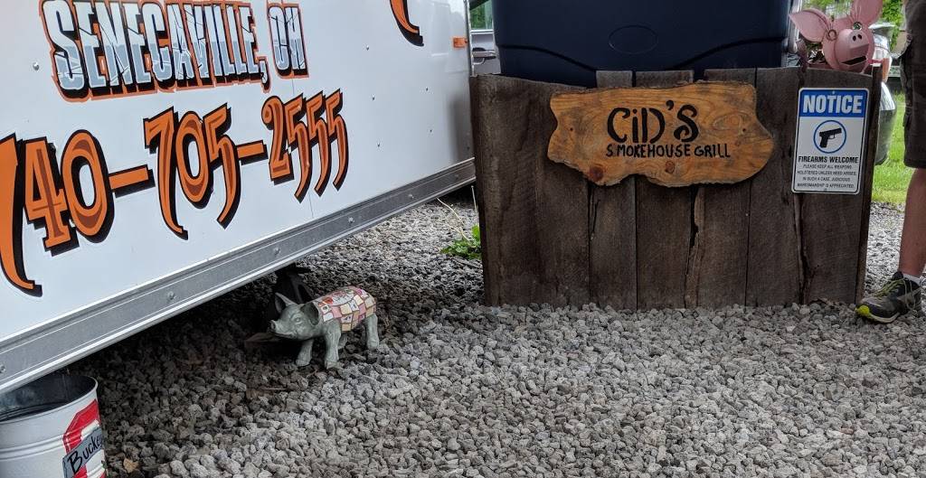 Cids Smokehouse Grill | restaurant | 13647 Clay Pike Rd, Senecaville, OH 43780, USA | 7407052555 OR +1 740-705-2555