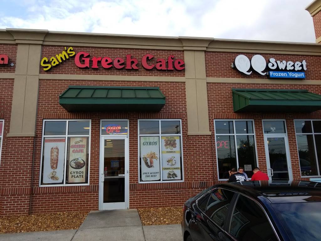 Sams Greek Café | restaurant | 1761 Tiny Town Rd, Clarksville, TN 37042, USA | 9318025583 OR +1 931-802-5583