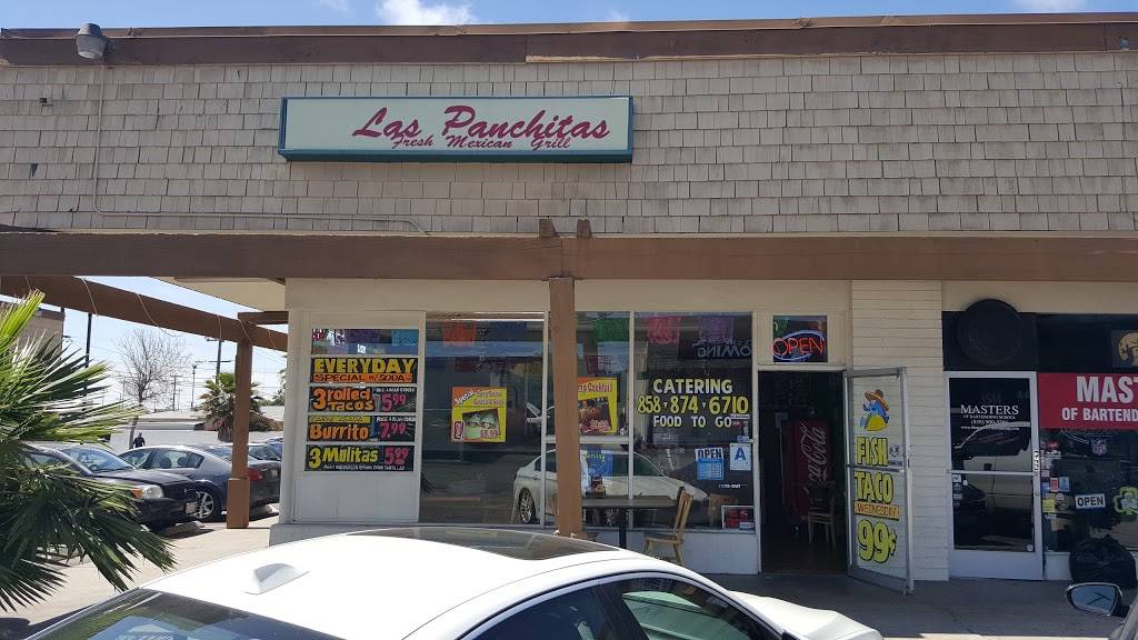Las Panchitas Fresh Mexican Grill | restaurant | 3542 Ashford St, San Diego, CA 92111, USA | 8588746710 OR +1 858-874-6710