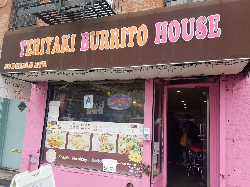 Teriyaki Burrito House | restaurant | 96a, Dekalb Ave, Brooklyn, NY 11201, USA | 7187224771 OR +1 718-722-4771