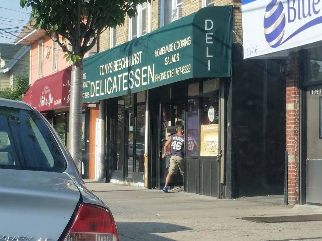 Tonys Beechhurst Deli | restaurant | 11-18 154th St, Whitestone, NY 11357, USA | 7187678222 OR +1 718-767-8222