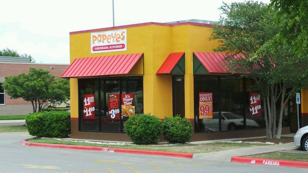 Popeyes Louisiana Kitchen | restaurant | 5630 Cameron Rd, Austin, TX 78723, USA | 5123232902 OR +1 512-323-2902