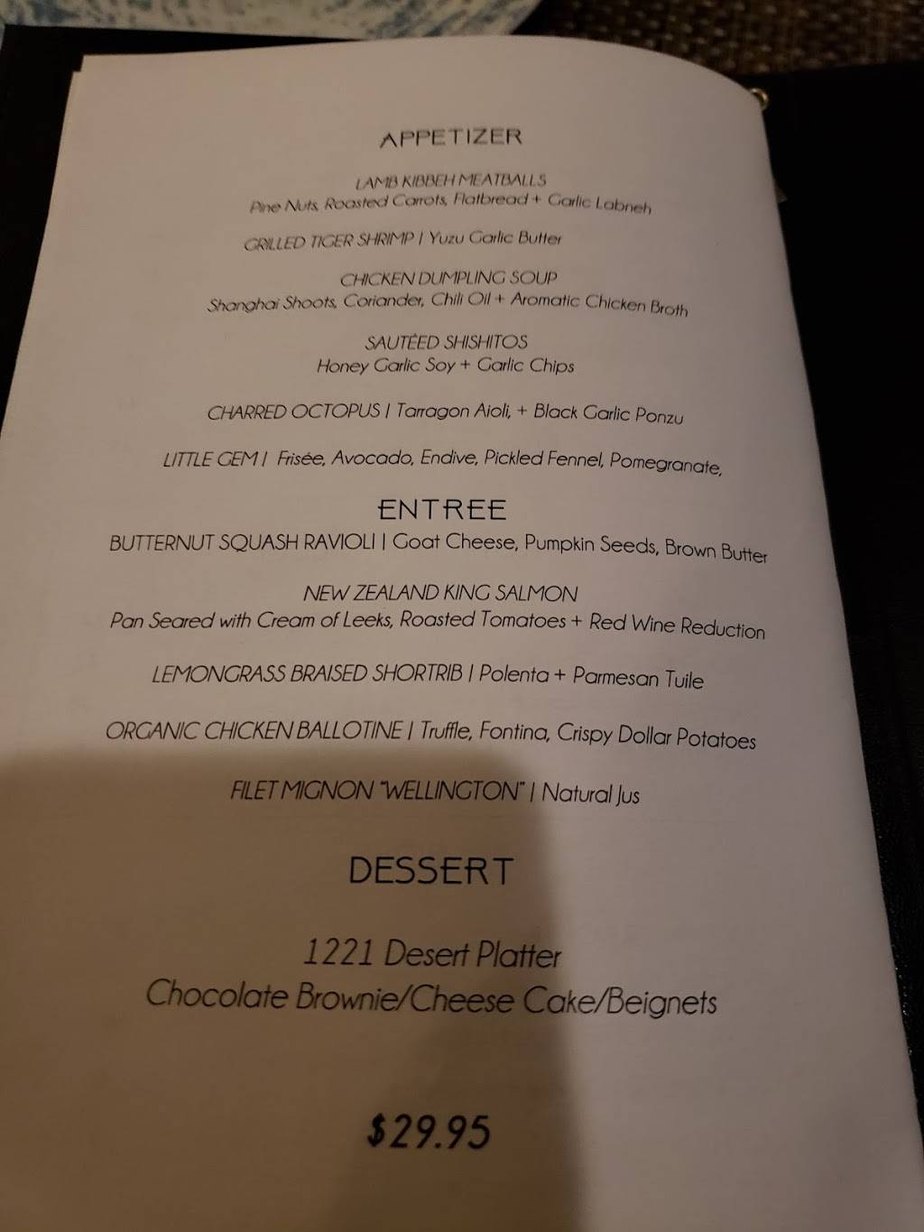 1221 at MFP | restaurant | 1221 Old Northern Blvd, Roslyn, NY 11576, USA | 5165839803 OR +1 516-583-9803