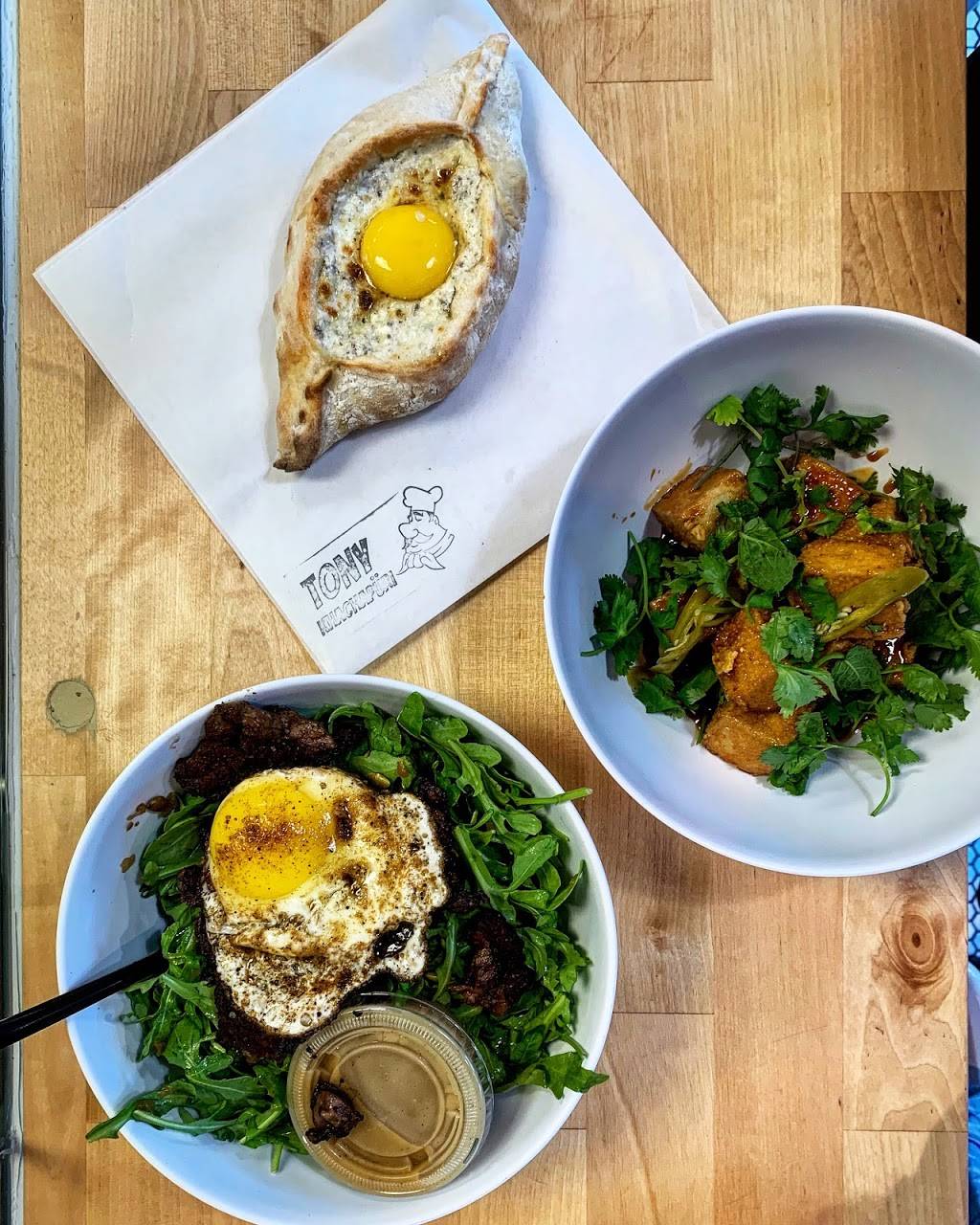 Tony Khachapuri- LOCATED INSIDE Oui Bakery on Melrose | restaurant | 6909 Melrose Ave, Los Angeles, CA 90038, USA | 3236457944 OR +1 323-645-7944