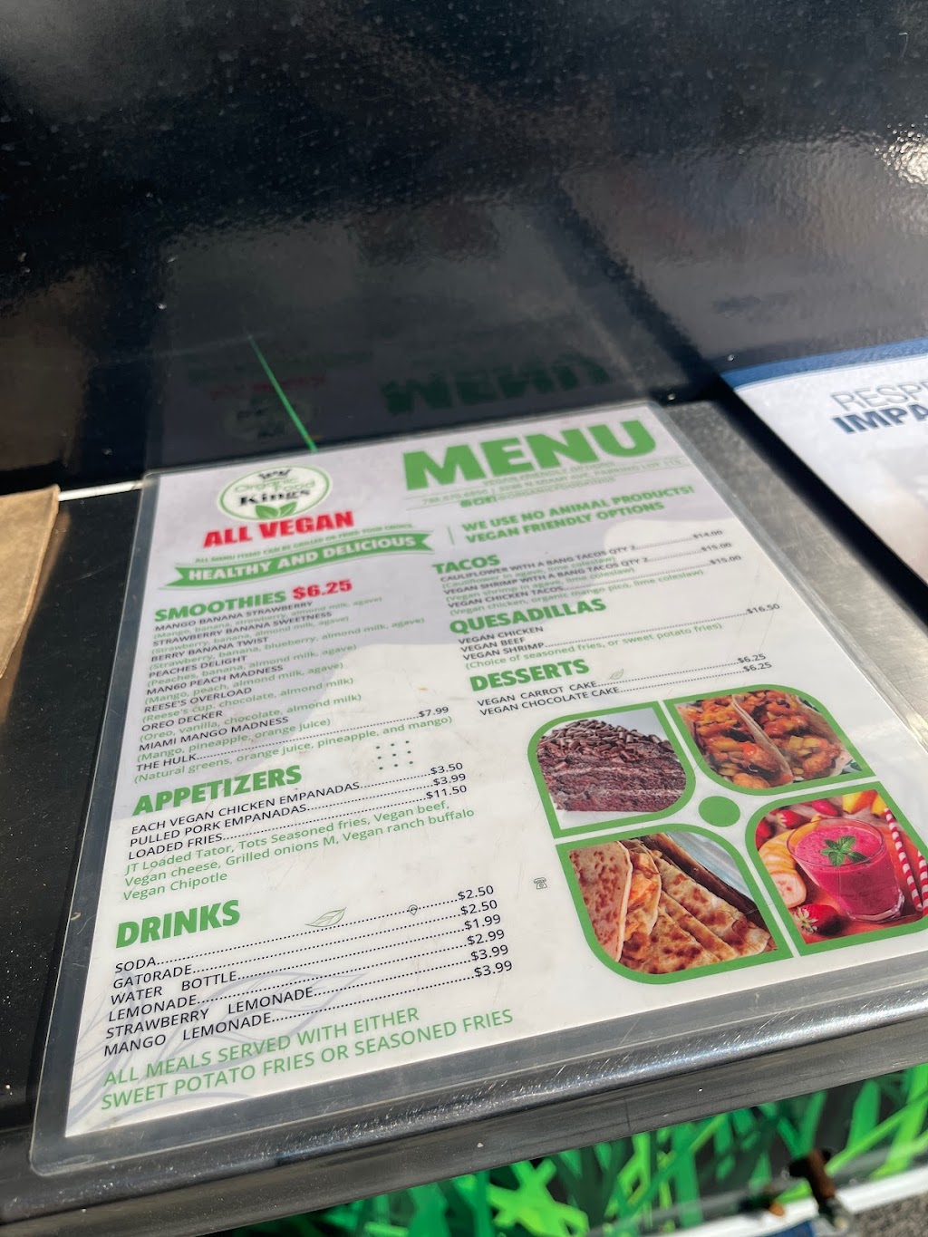 Organic Food Kings 2 | restaurant | 12320 SW 56th St, Miami, FL 33175, USA | 7862809344 OR +1 786-280-9344