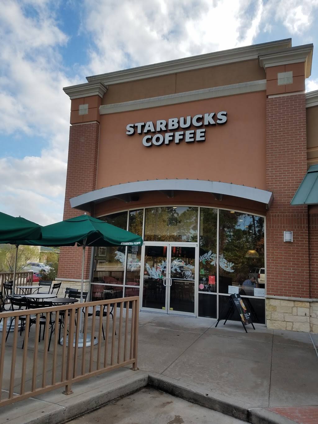 Starbucks | cafe | 9955 Woodlands Pkwy, The Woodlands, TX 77382, USA | 2814190329 OR +1 281-419-0329