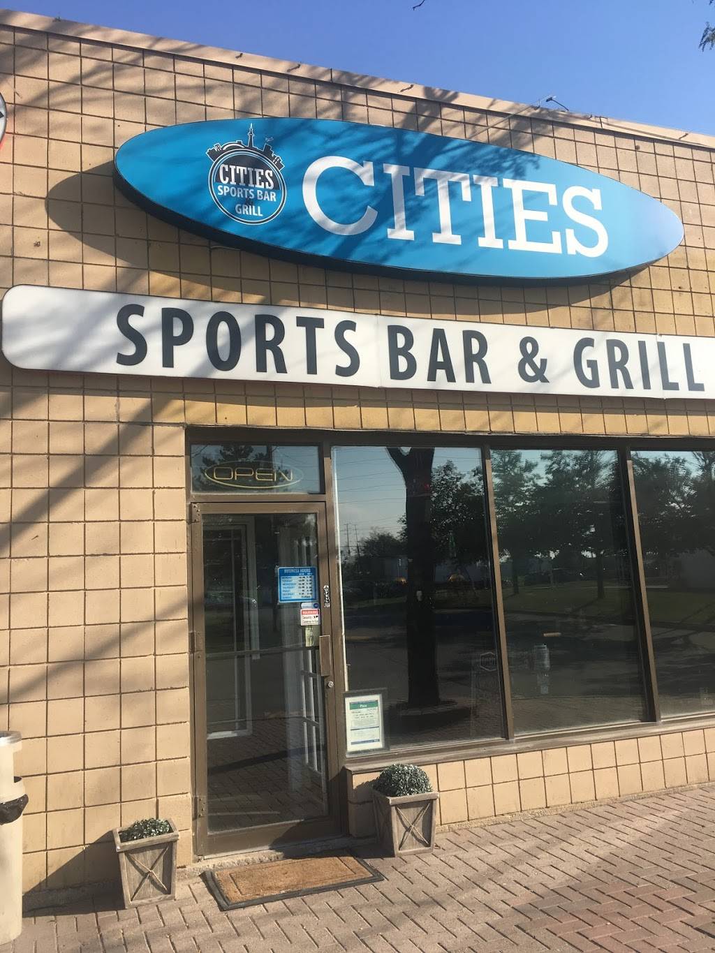 Cities Sports Bar & Grill | restaurant | 5835 Dixie Rd, Mississauga, ON L4W 4W9, Canada | 9057957775 OR +1 905-795-7775