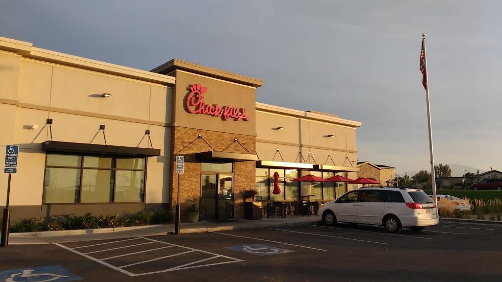 Chick-fil-A | restaurant | 825 E, US-6, Spanish Fork, UT 84660, USA | 8017988129 OR +1 801-798-8129