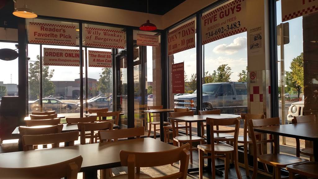 Five Guys | meal takeaway | 23414 Allen Rd, Woodhaven, MI 48183, USA | 7346923483 OR +1 734-692-3483