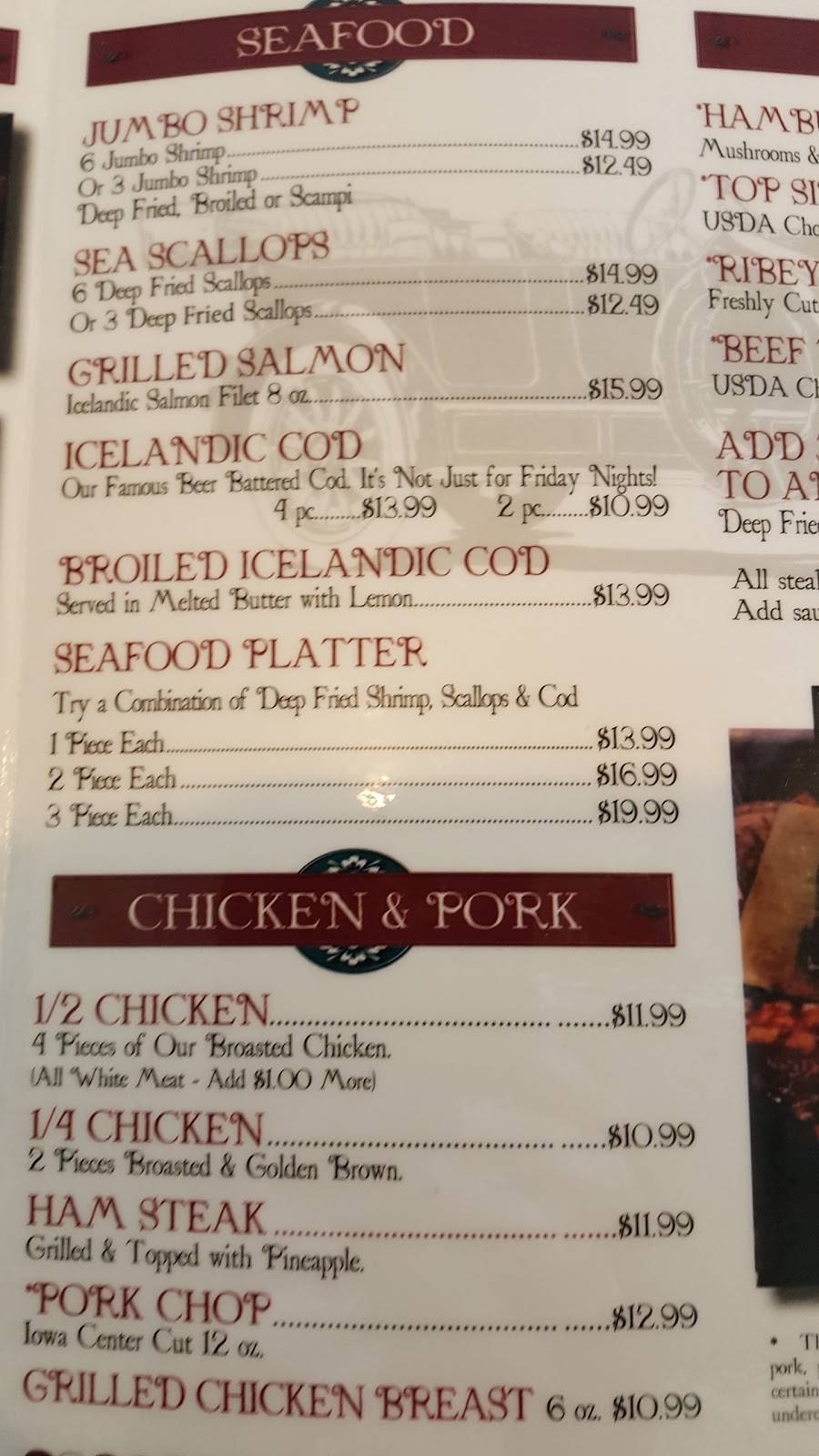 The Old Rossville Store | restaurant | 851 Volney Rd, Waukon, IA 52172, USA | 5635357272 OR +1 563-535-7272