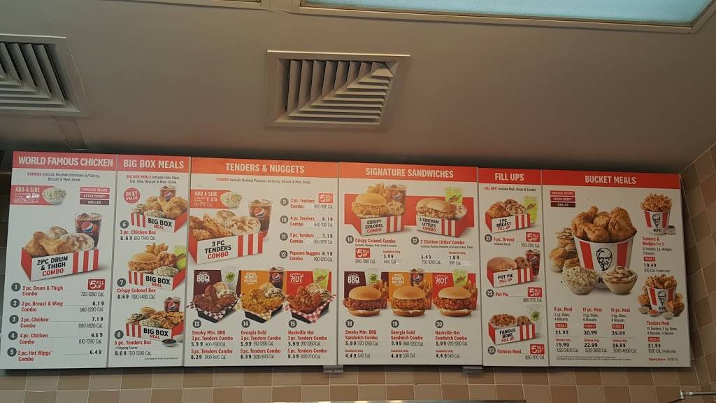 KFC | meal takeaway | US-130, Burlington, NJ 08016, USA | 6093862680 OR +1 609-386-2680