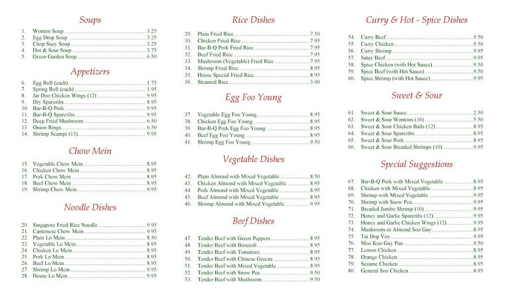 Green Garden | restaurant | 28 Northumberland St, Ayr, ON N0B 1E0, Canada | 5196325229 OR +1 519-632-5229