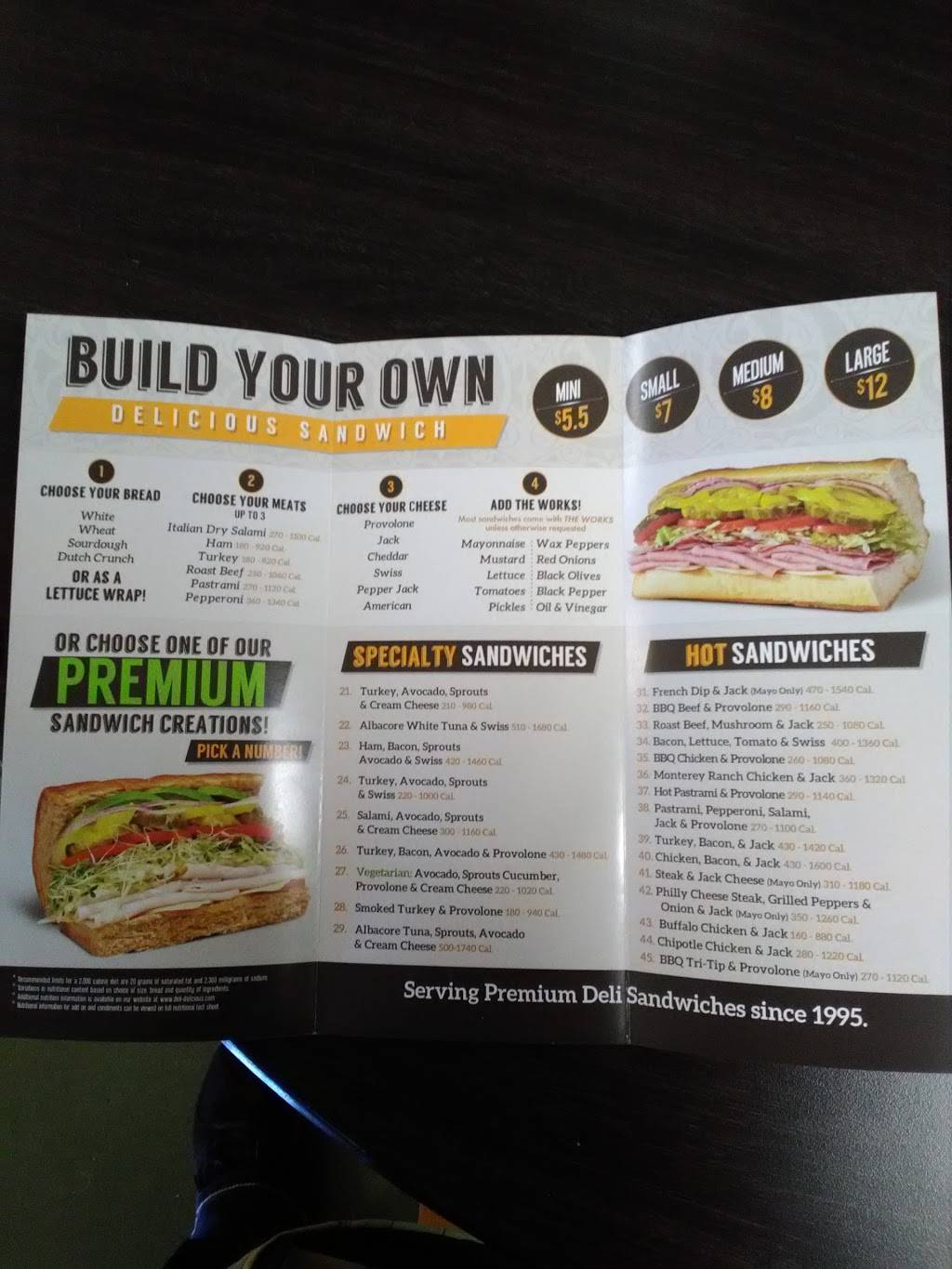 Deli Delicious | restaurant | 1435 E Robertson Blvd, Chowchilla, CA 93610, USA | 5592019191 OR +1 559-201-9191