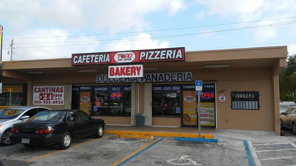 Todo En Uno | bakery | 6601 W Flagler St, Miami, FL 33144, USA | 3052636934 OR +1 305-263-6934