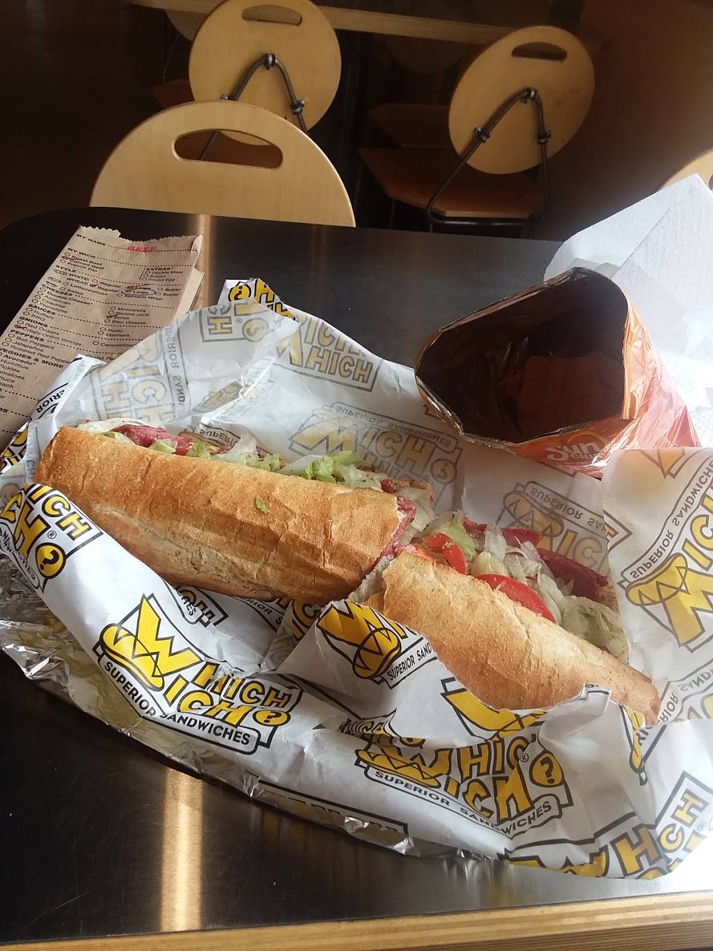 Which Wich Superior Sandwiches | restaurant | 2251 W Arlington Blvd, Greenville, NC 27834, USA | 2527510470 OR +1 252-751-0470