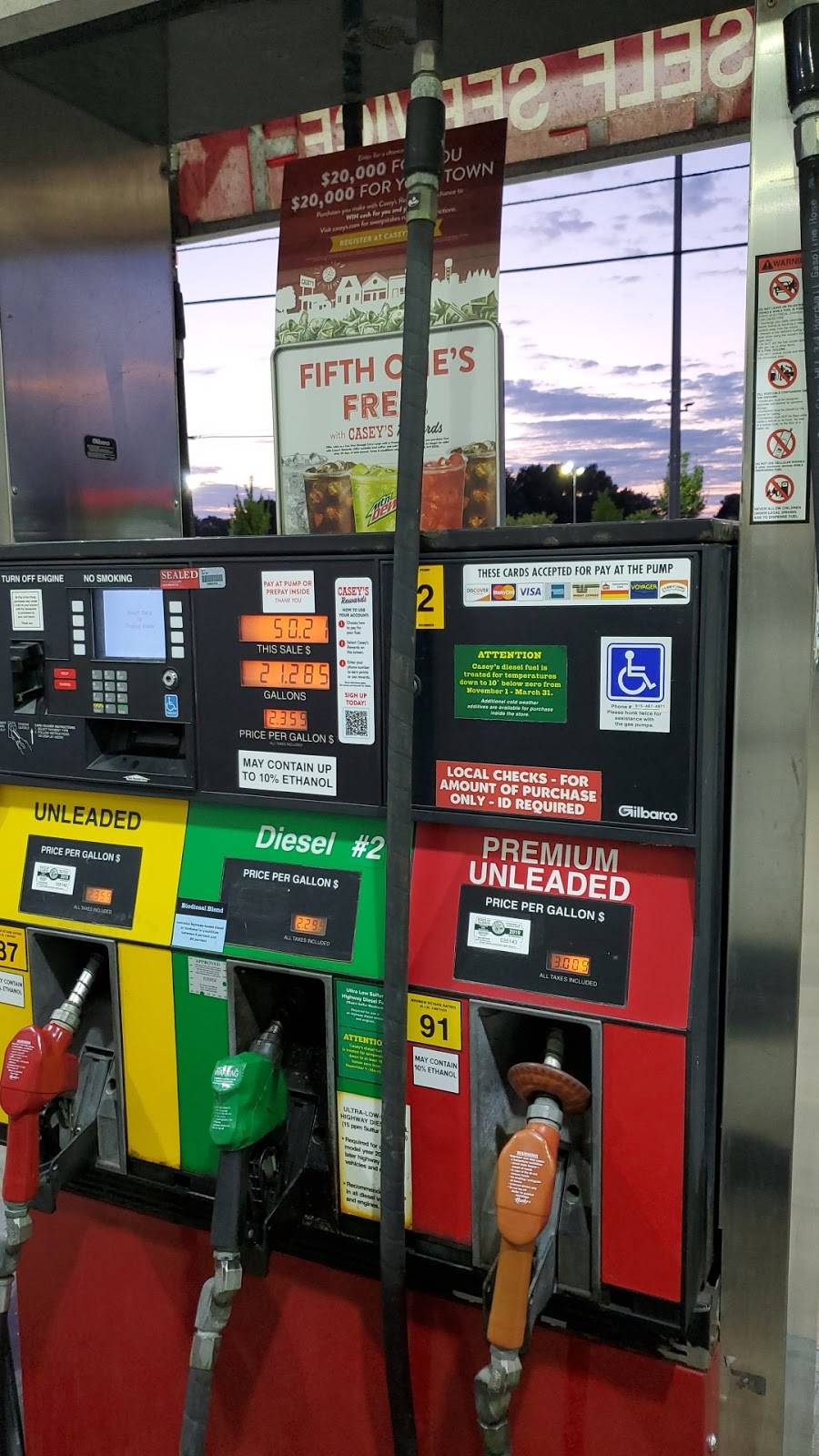 Caseys | meal takeaway | 25258 W Eames St, Channahon, IL 60410, USA | 8154672990 OR +1 815-467-2990