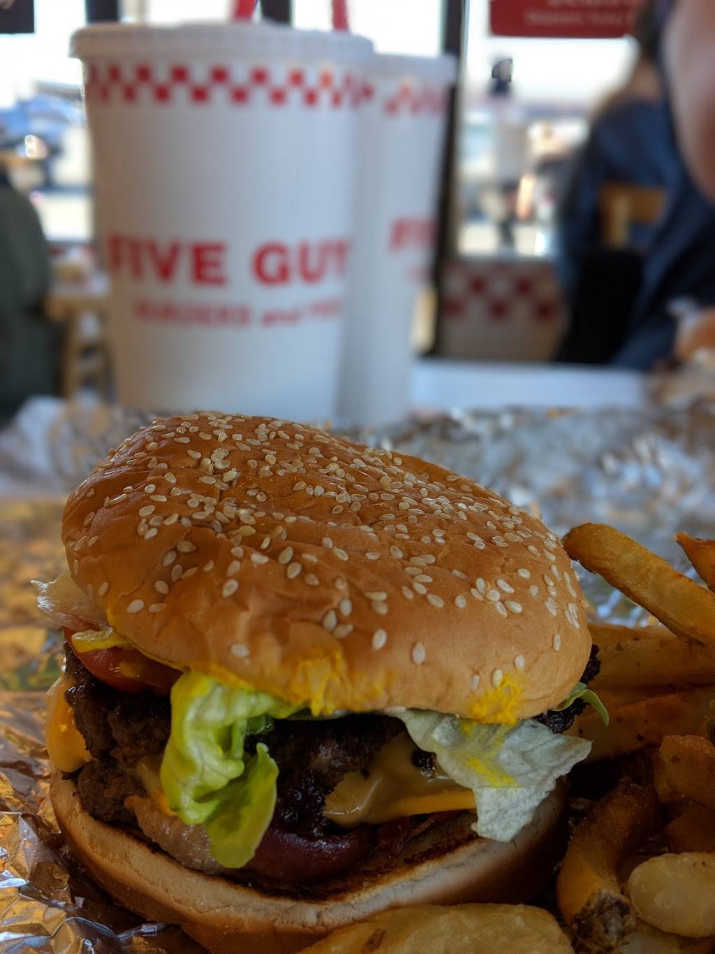 Five Guys | meal takeaway | 2300 W Memorial Rd, Oklahoma City, OK 73134, USA | 4057534554 OR +1 405-753-4554