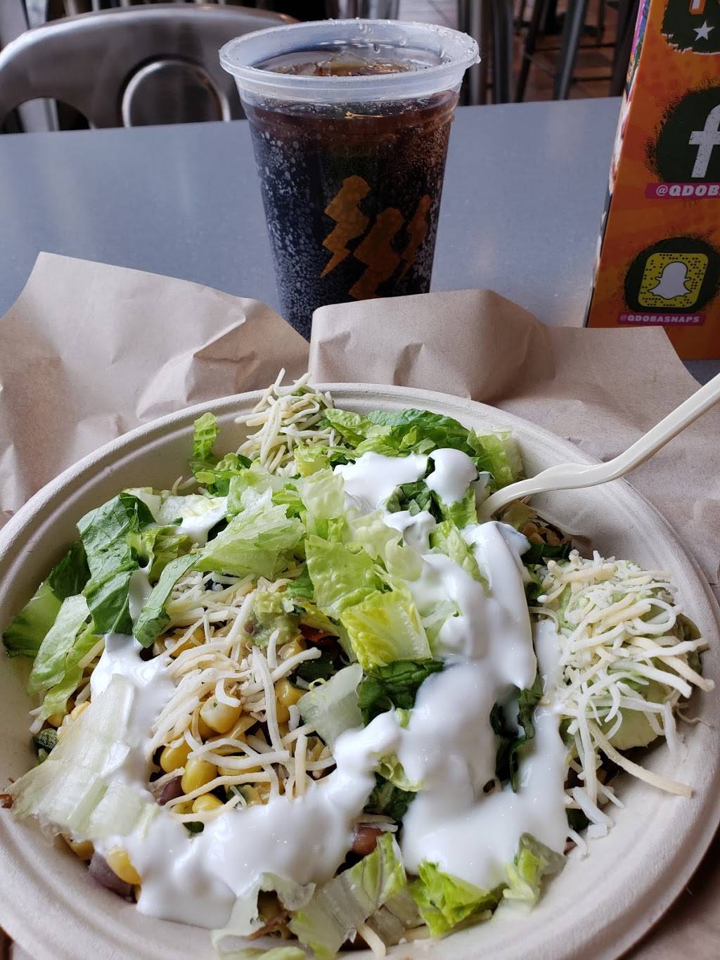 QDOBA Mexican Eats | restaurant | 1930 N Coit Rd, Richardson, TX 75080, USA | 9722316655 OR +1 972-231-6655