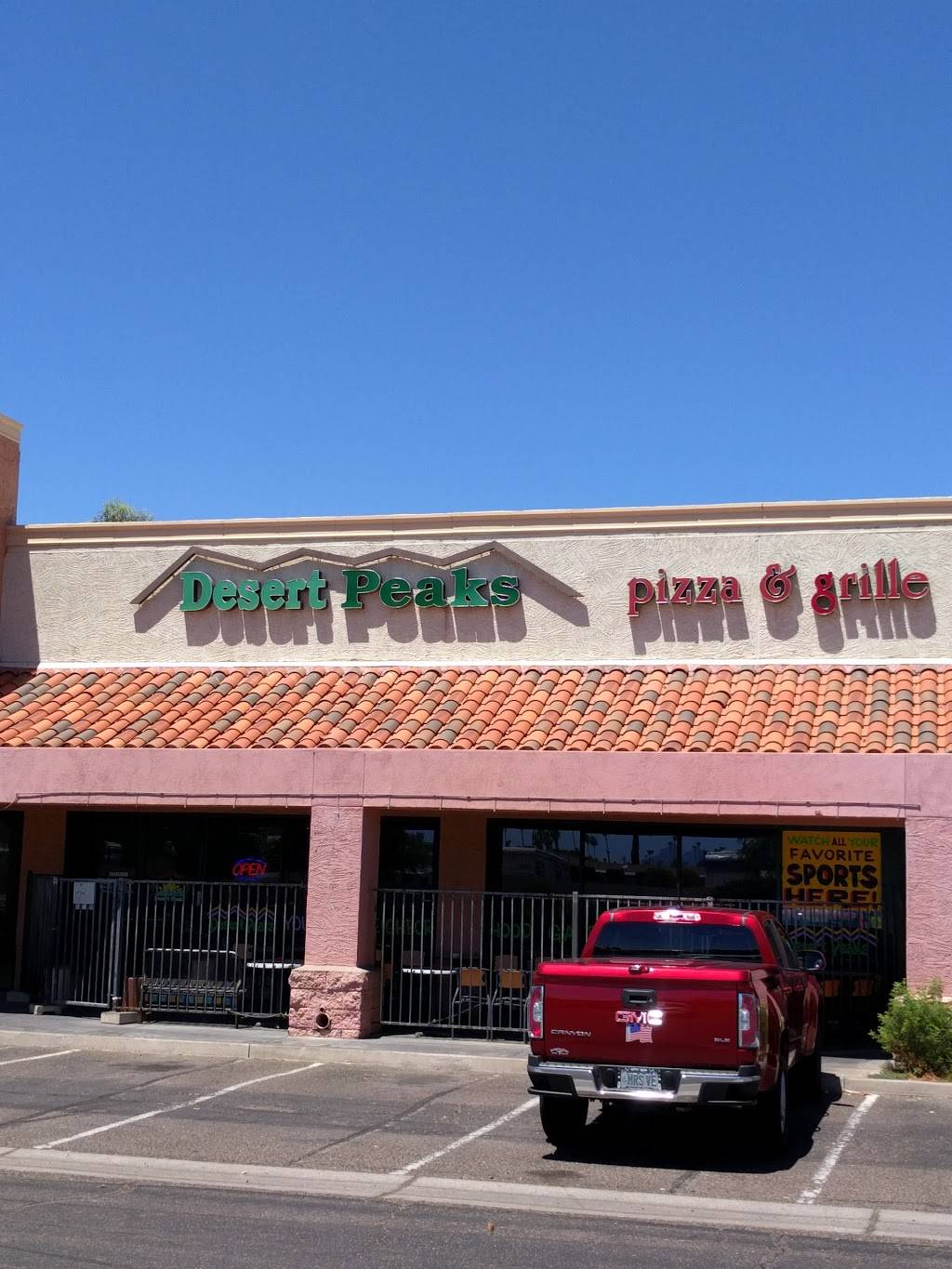 Desert Peaks Pizza & Grille | restaurant | 5943 E McKellips Rd, Mesa, AZ 85215, USA | 4806546808 OR +1 480-654-6808
