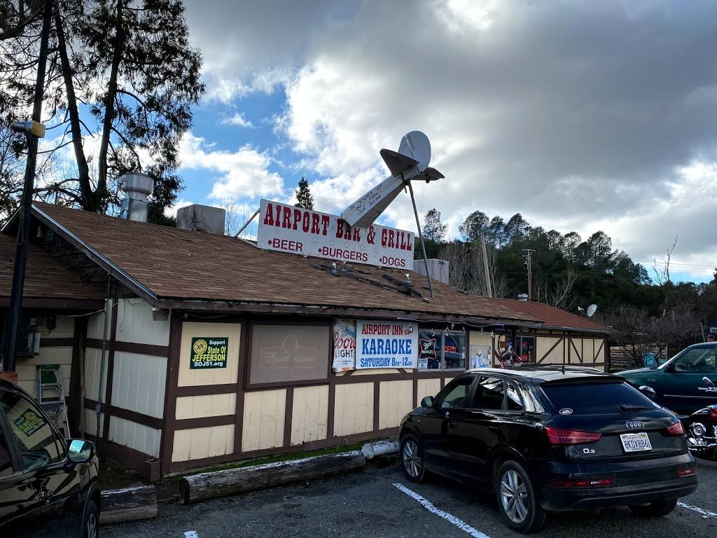 Airport Bar & Grill | restaurant | 6065 CA-49, Mariposa, CA 95338, USA | 2093778444 OR +1 209-377-8444