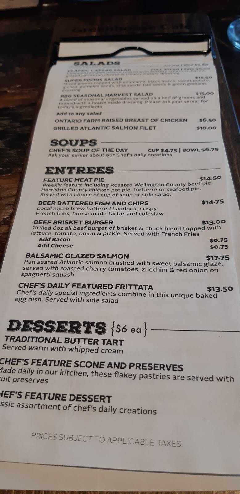 The Greenhouse Café | cafe | 680 Plains Rd W, Burlington, ON L7T 4H4, Canada | 9055271158 OR +1 905-527-1158