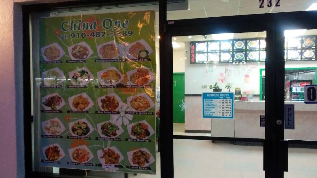 China 1 | restaurant | 3308 Bragg Blvd, Fayetteville, NC 28303, USA | 9104873389 OR +1 910-487-3389