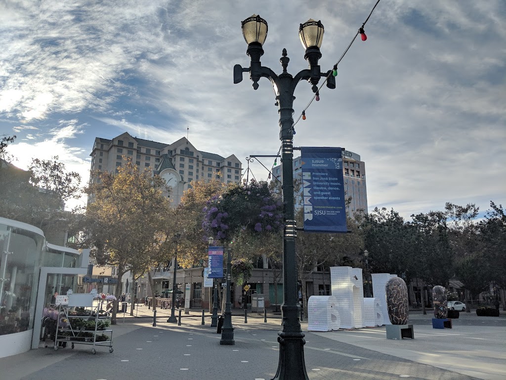 Starbucks | cafe | 150 S 1st St, San Jose, CA 95113, USA | 4082939945 OR +1 408-293-9945