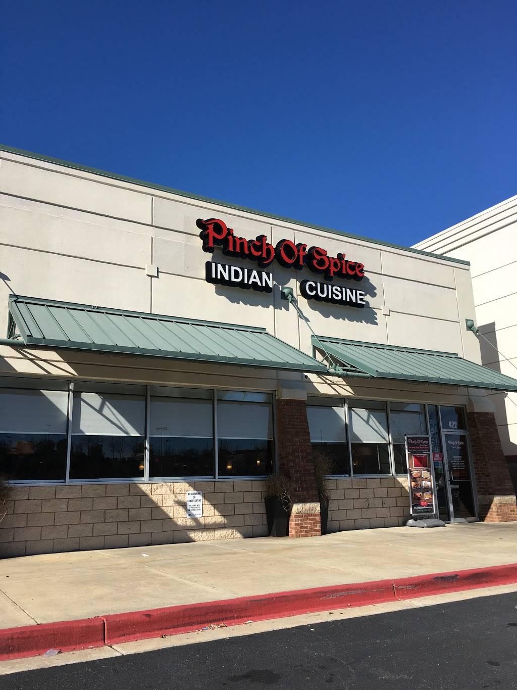 Pinch Of Spice Indian Cuisine | restaurant | 725 Ernest W Barrett Pkwy NW #422, Kennesaw, GA 30144, USA | 7709197111 OR +1 770-919-7111