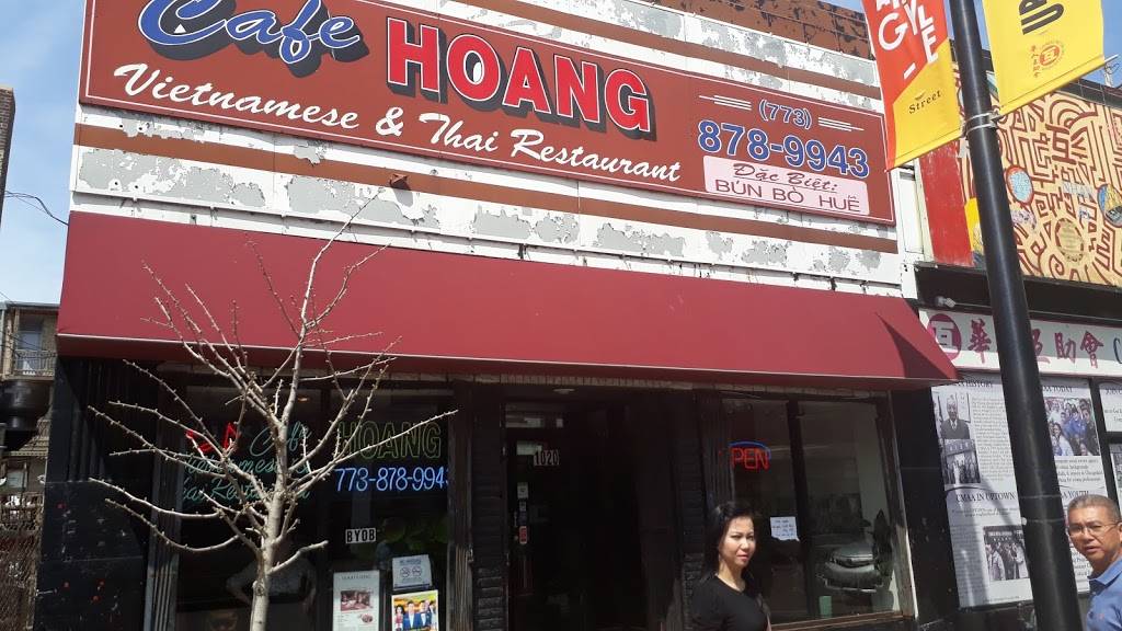 Cafe Hoang | restaurant | 1020 W Argyle St, Chicago, IL 60640, USA | 7738789943 OR +1 773-878-9943