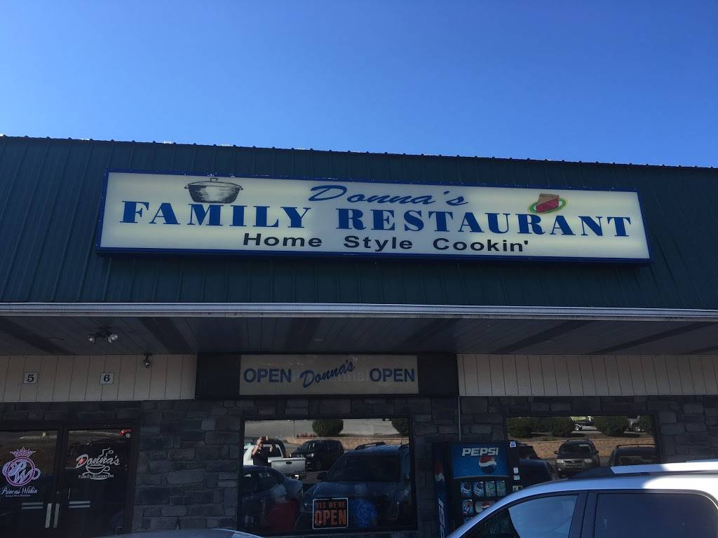 Donnas Family Restaurant | restaurant | 9048 William Penn Hwy # 6, Huntingdon, PA 16652, USA | 8146436113 OR +1 814-643-6113