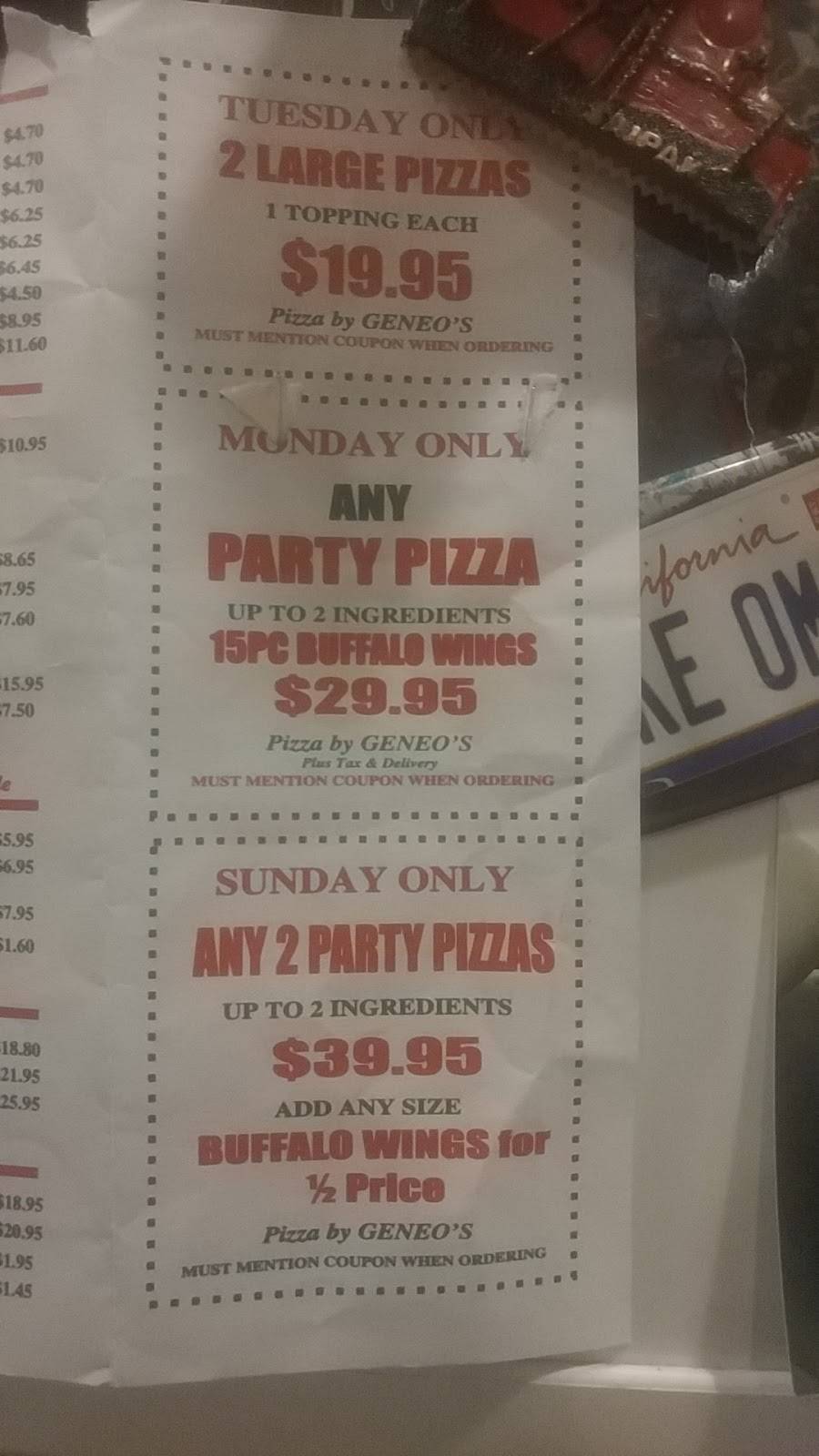 Pizza By Geneos | meal delivery | 2945 W 59th St, Chicago, IL 60629, USA | 7739251631 OR +1 773-925-1631