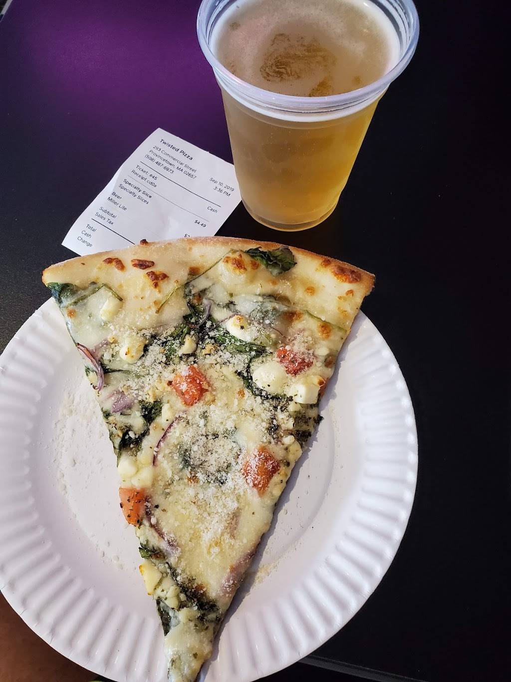 Twisted Pizza Subs And Ice Cream | restaurant | 293 Commercial St, Provincetown, MA 02657, USA | 5084876973 OR +1 508-487-6973