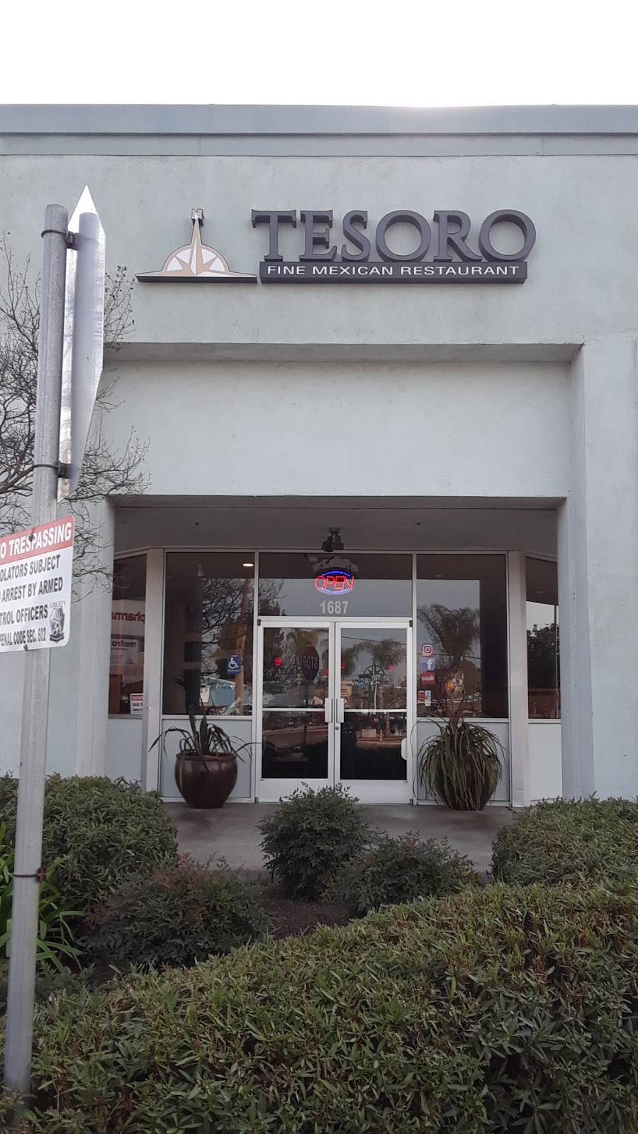 Tesoro fine Mexican restaurant | meal delivery | 1687 Lander Ave, Turlock, CA 95380, USA | 2096208475 OR +1 209-620-8475