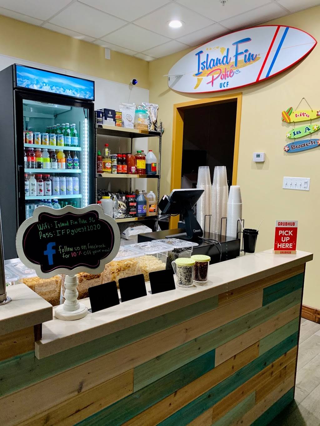 Island Fin Poke UCF | restaurant | 4250 Alafaya Trail Suite 124, Oviedo, FL 32765, USA | 4075424271 OR +1 407-542-4271