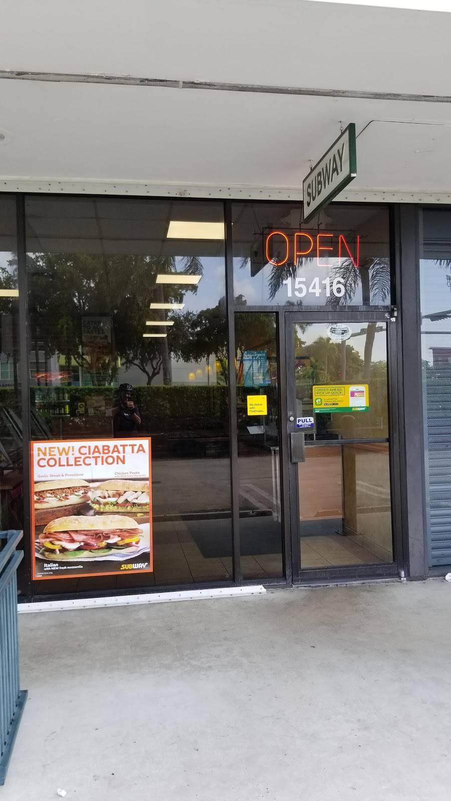 Subway Restaurants | restaurant | 15416 NW 77th Ct, Miami Lakes, FL 33016, USA | 3058220655 OR +1 305-822-0655