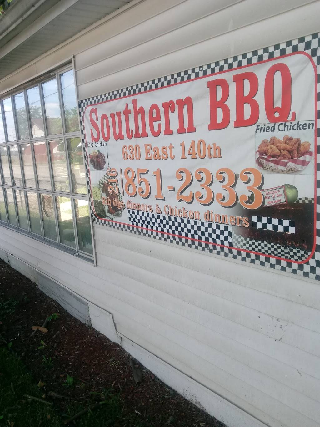 Southern BBQ & Minimart | restaurant | 630 E 140th St, Cleveland, OH 44110, USA | 2168512333 OR +1 216-851-2333