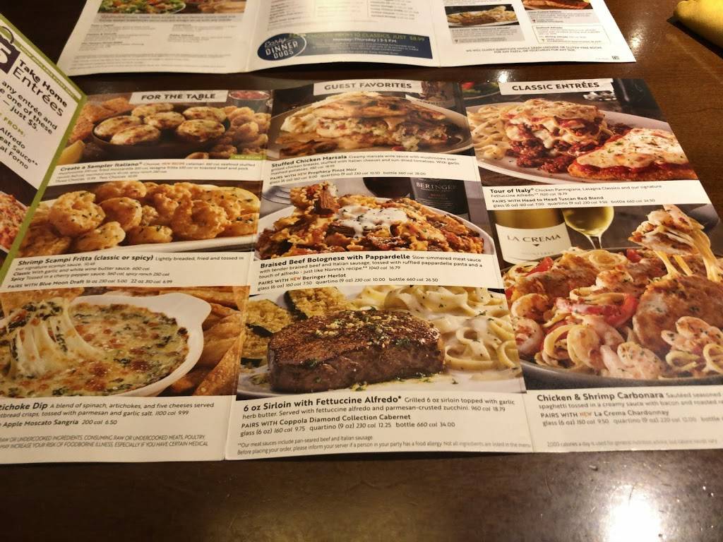 Olive Garden Italian Restaurant | meal takeaway | 6850 W Cheyenne Ave, Las Vegas, NV 89108, USA | 7026582144 OR +1 702-658-2144