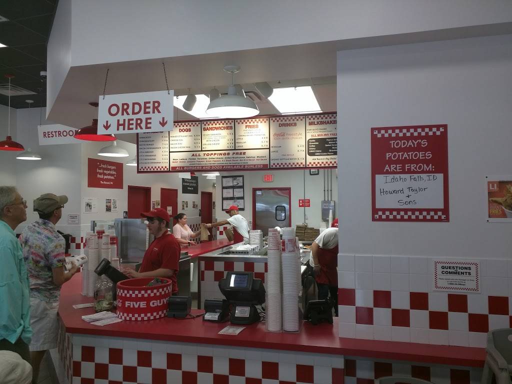 Five Guys | meal takeaway | 260 E Basse Rd, San Antonio, TX 78209, USA | 2108226200 OR +1 210-822-6200