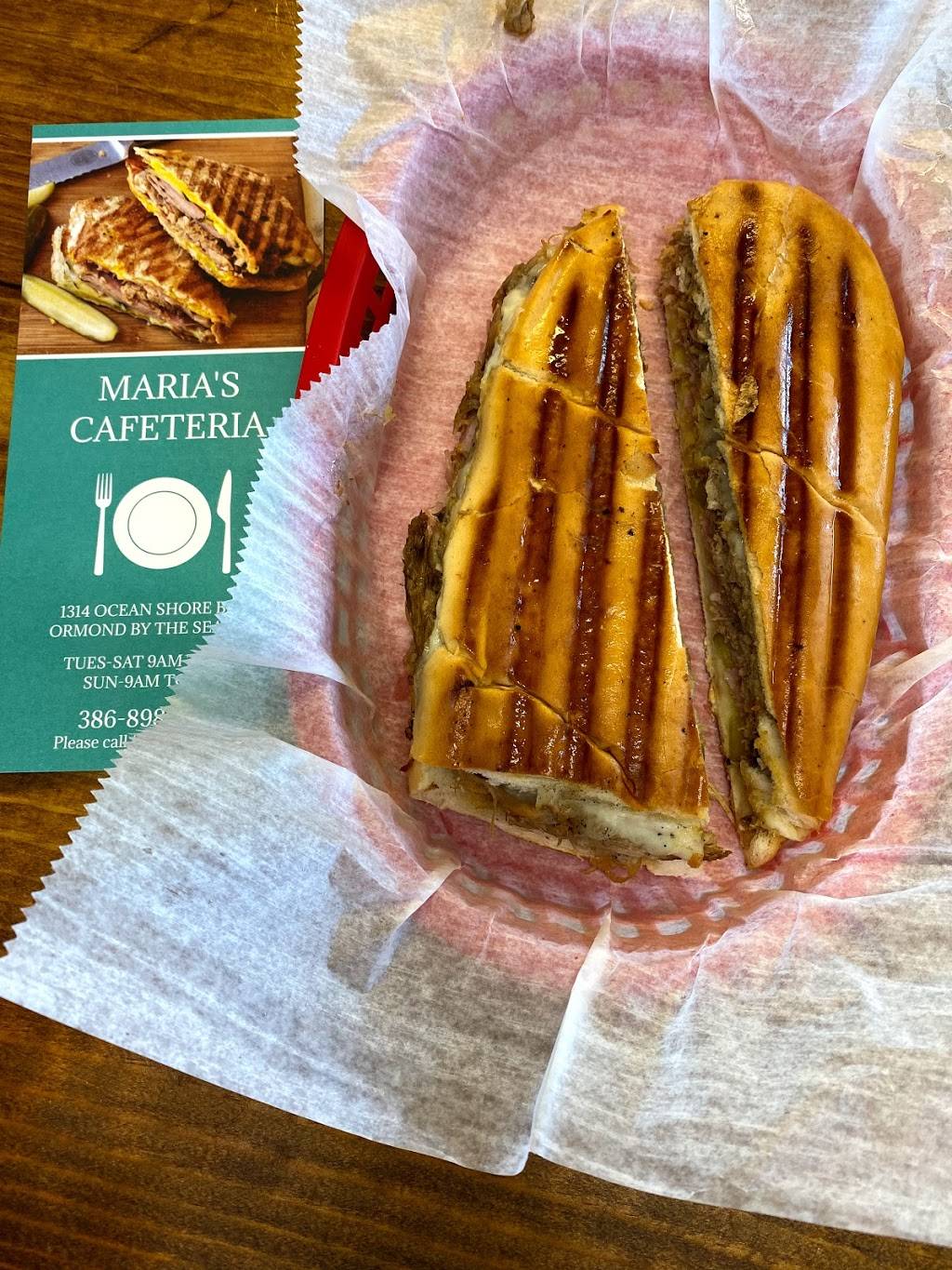 Marias Cafeteria cuban cuisine | restaurant | 1314 Ocean Shore Blvd, Ormond Beach, FL 32176, USA | 3868982245 OR +1 386-898-2245