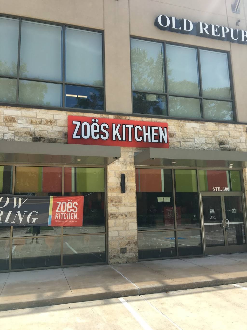 Zoës Kitchen | restaurant | 4505 Kingwood Dr Suite 100, Kingwood, TX 77345, USA | 2819737008 OR +1 281-973-7008