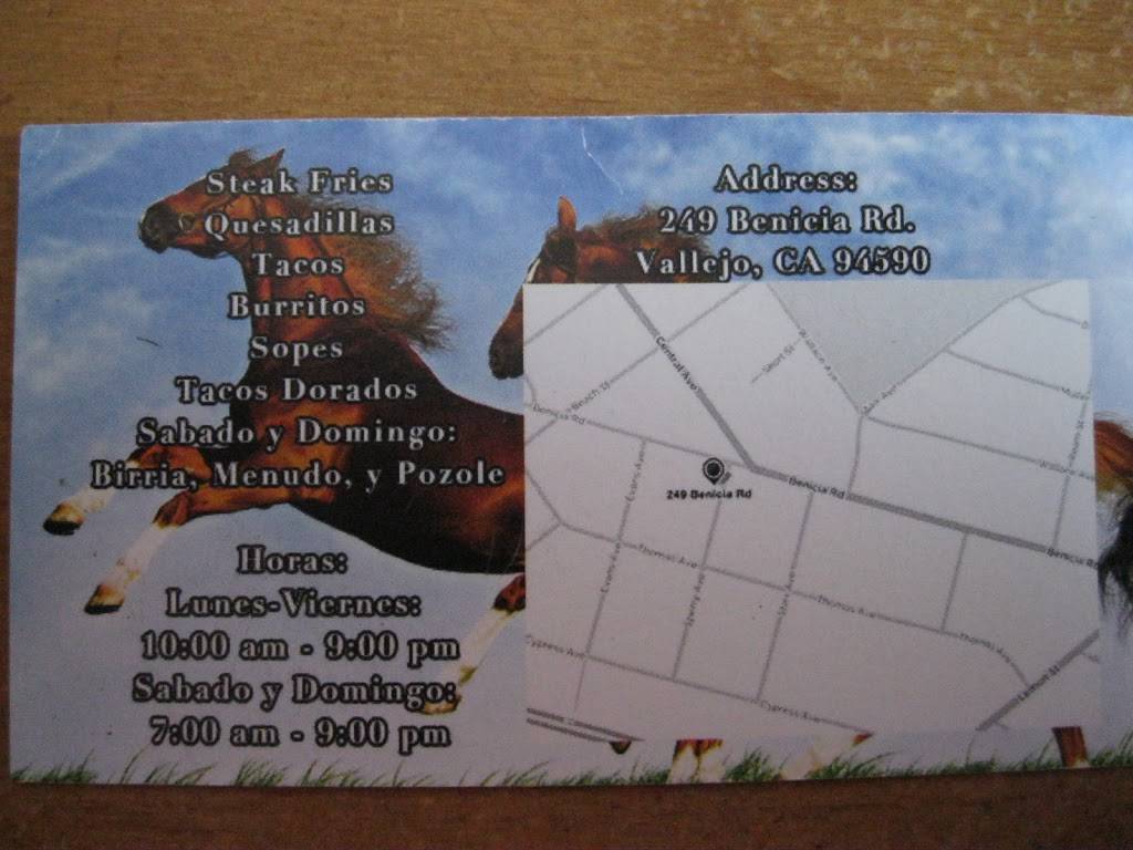 Cenaduria Jalisco Restuarant | restaurant | 249 Benicia Rd, Vallejo, CA 94590, USA | 7076565281 OR +1 707-656-5281