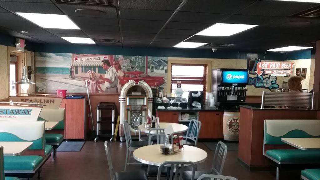 Long John Silvers a & w | restaurant | 1030 Clocktower Dr, Springfield, IL 62704, USA | 2177871562 OR +1 217-787-1562