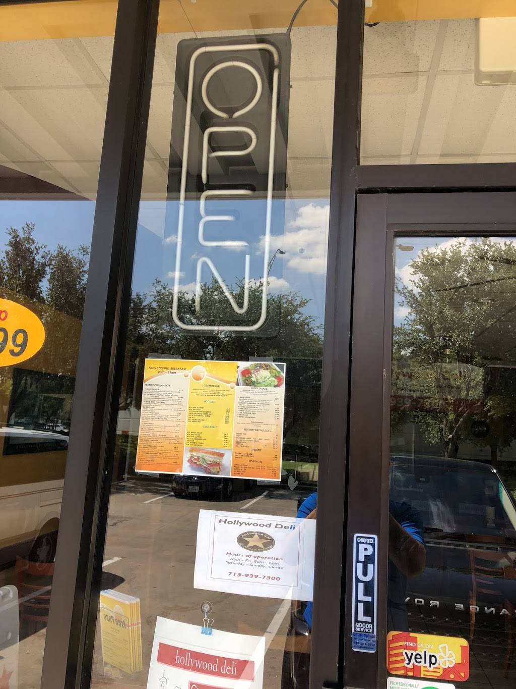 Hollywood Deli | restaurant | 7444 W Tidwell Rd D, Houston, TX 77040, USA | 7139397300 OR +1 713-939-7300