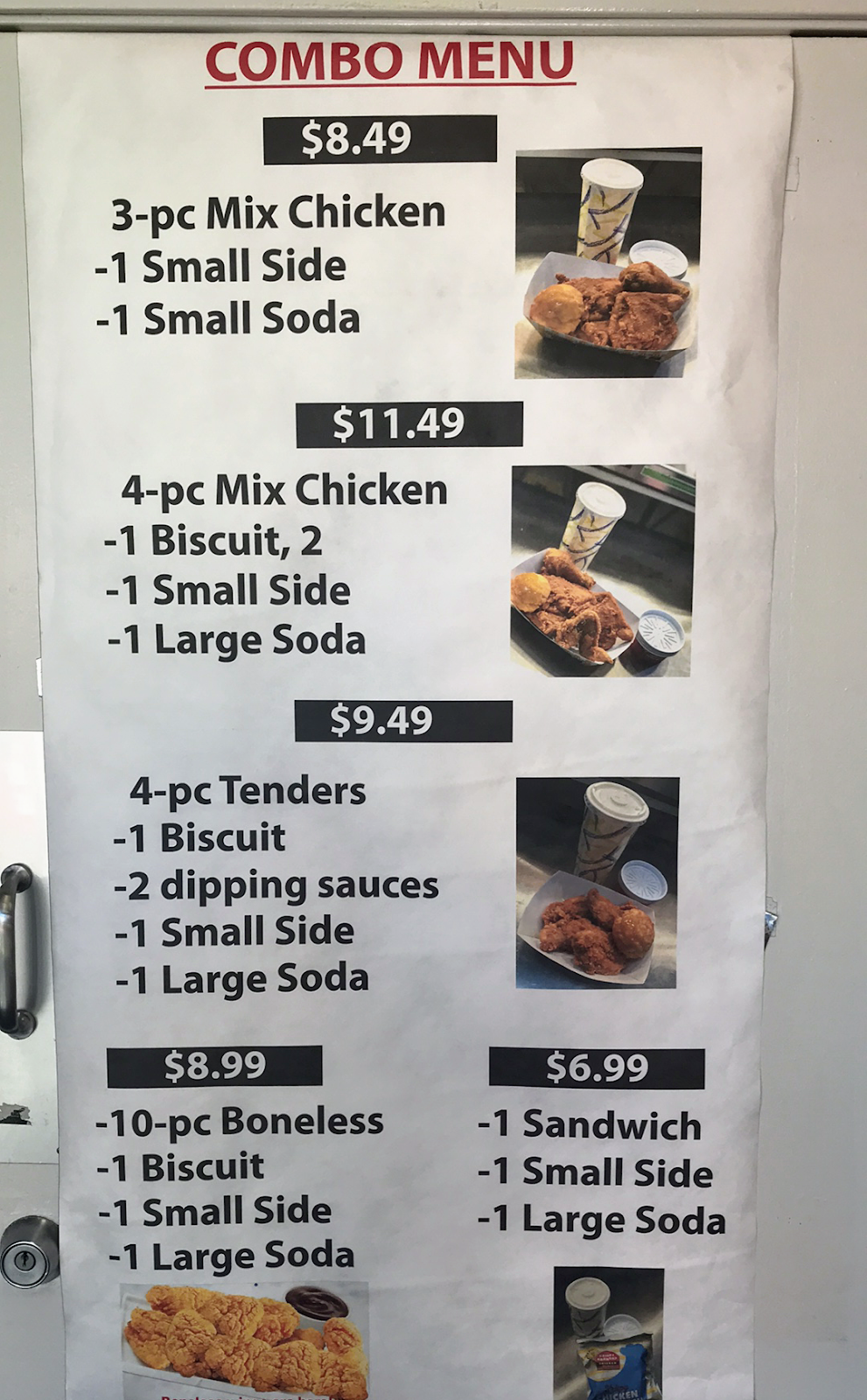 Krispy Krunchy Chicken | restaurant | 2603 Fruitvale Ave, Oakland, CA 94601, USA | 5108662181 OR +1 510-866-2181