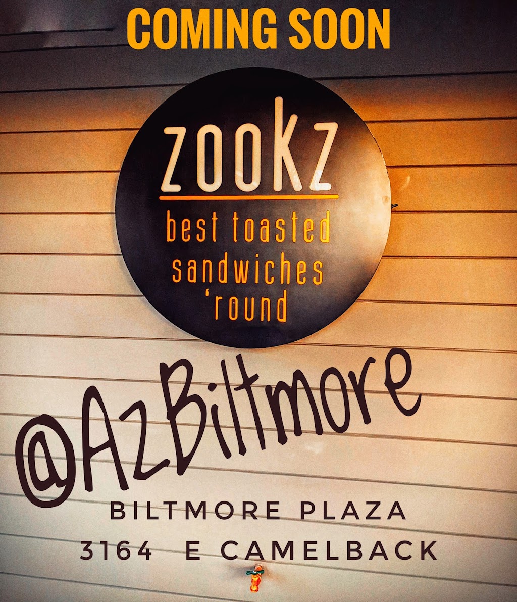 Zookz Sandwiches | restaurant | 3164 E Camelback Rd, Phoenix, AZ 85016, USA | 6028251912 OR +1 602-825-1912