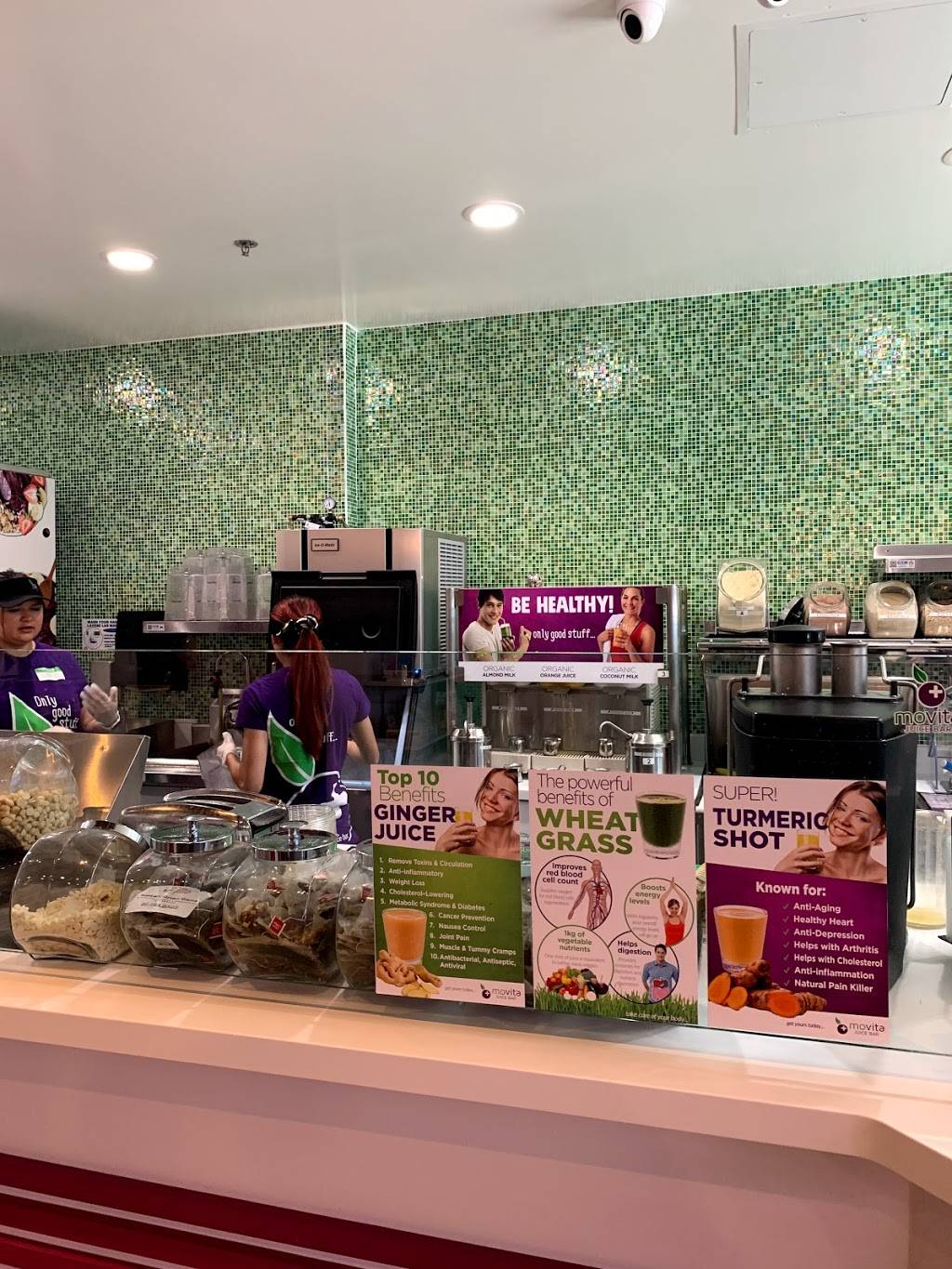 Movita Juice Bar | restaurant | 421 W Broadway Ste. 461, Long Beach, CA 90802, USA | 5622690644 OR +1 562-269-0644