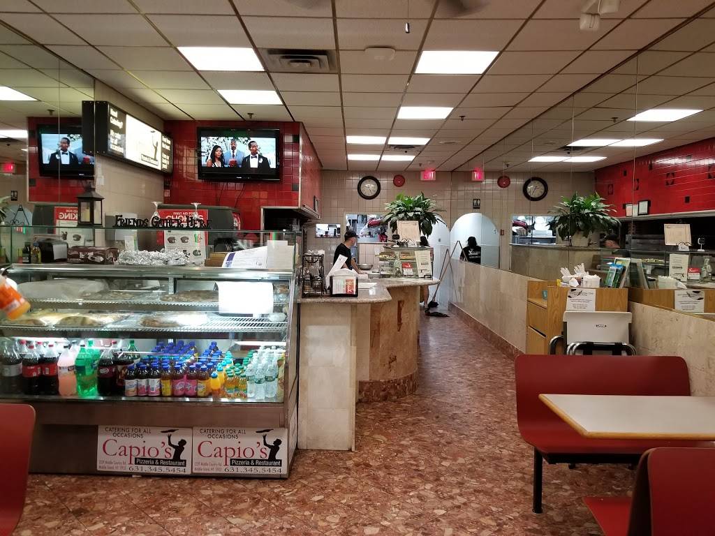 Capios Pizzeria & Restaurant | restaurant | 1259 Middle Country Rd, Middle Island, NY 11953, USA | 6313455454 OR +1 631-345-5454